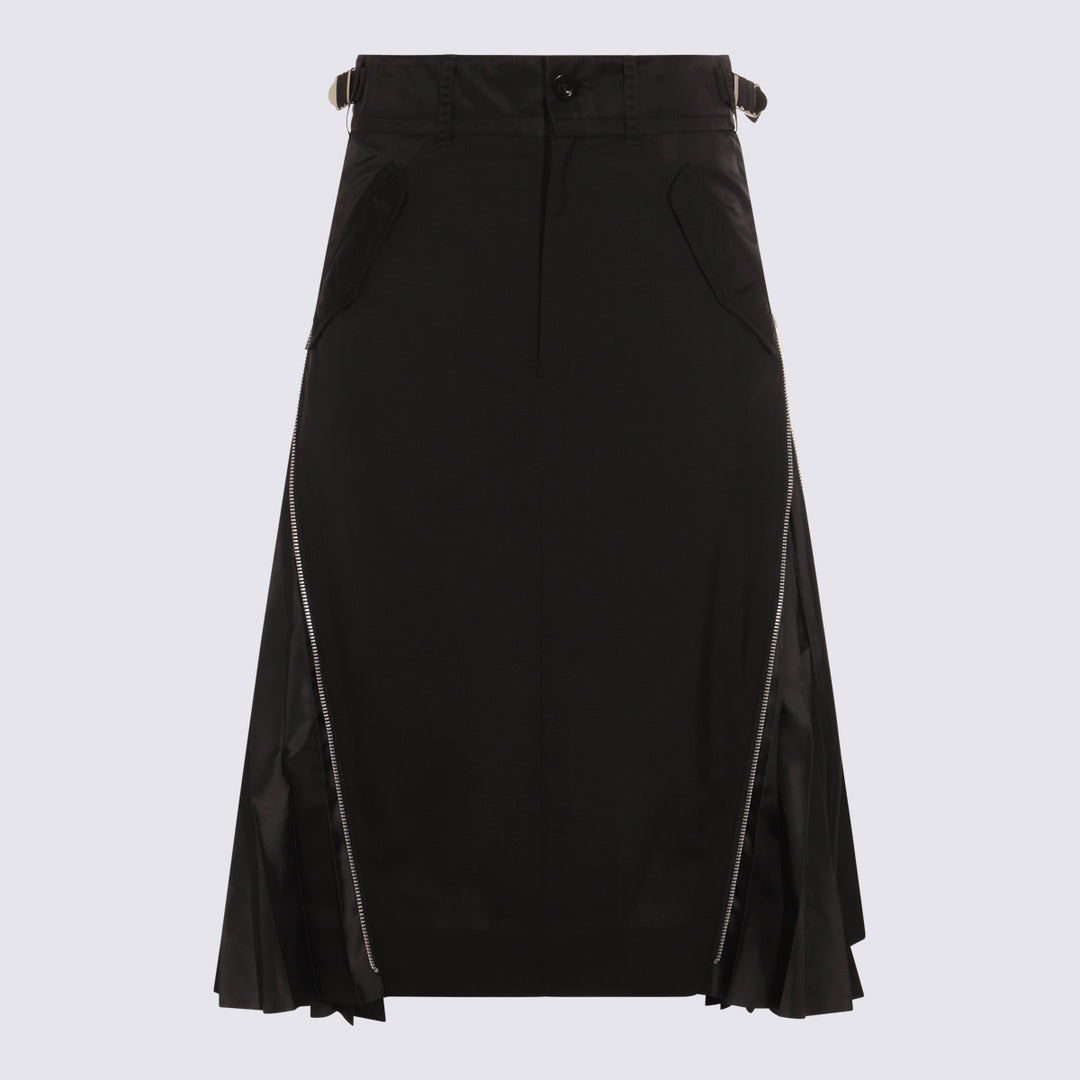 Sacai Skirts - Blacks and greys | cca2cc455a2c6b016487121aa61ad78cc2cd5ba2
