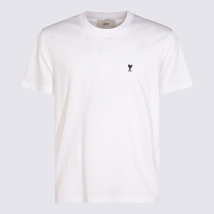 Ami Paris T-shirts and Polos - Light and natural | befcd11d757451098af3ae90ad5155c1edd53970