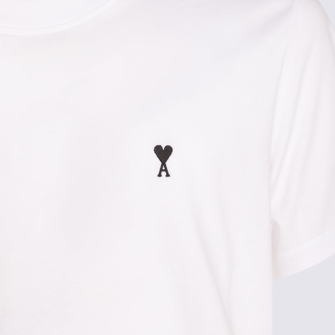 Ami Paris T-shirts and Polos - Light and natural | ce1e781ff74071bd14c6e1dcfc75262e06fdd692