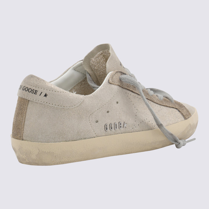 Golden Goose Sneakers - PLATINUM/BEIGE | a325ebaf9e90b16f3a95ab27a011e6ba8a8e9c23