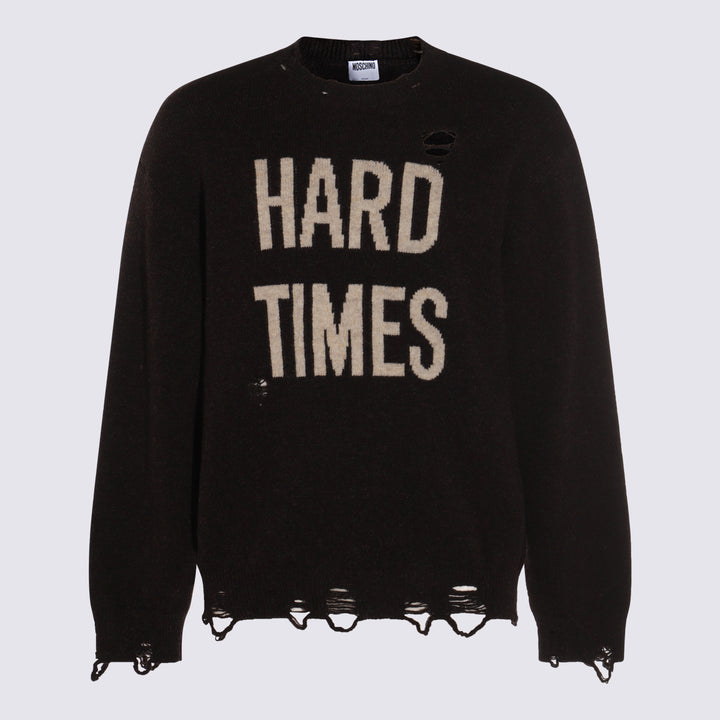 Moschino Sweaters - Brown | 421c9c32bf6f8ecb1c7320a67e8c120a70047ee1