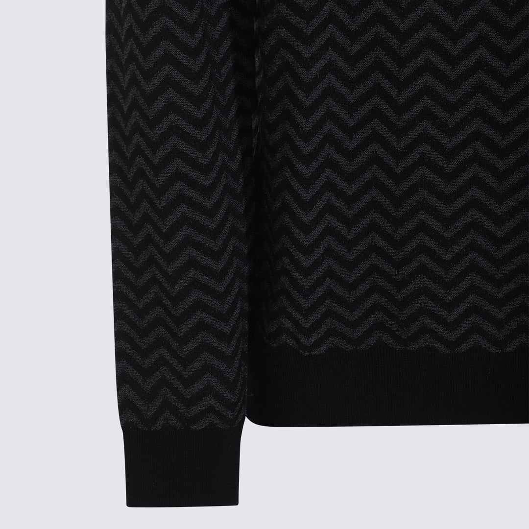 Giorgio Armani Sweaters - Blacks and greys | 675bfdf6d3eeef097ec1019b0b70240a5036870b