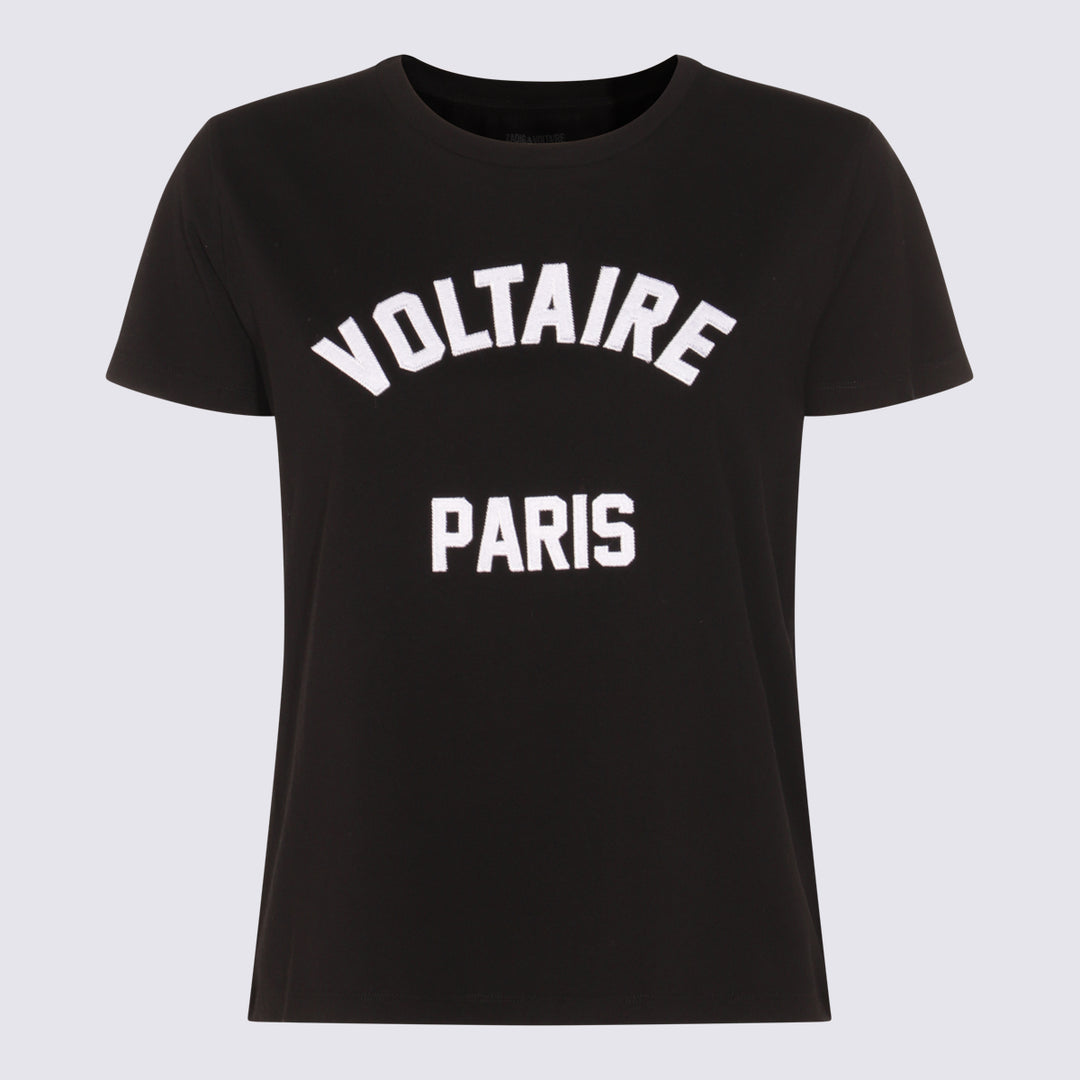 Zadig & Voltaire T-shirts and Polos - Blacks and greys | e386fe334347893c9ebc077654556bd1dbfe32e9