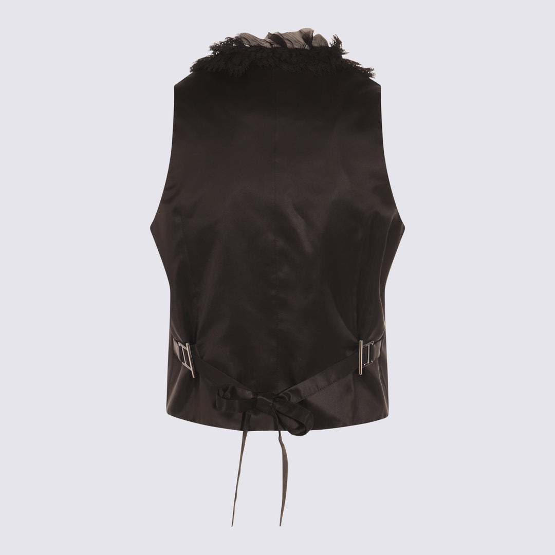 Alexander Mcqueen Top - Blacks and greys | e712e2592a53ff71c5b5192d31202c3a69d1e25d