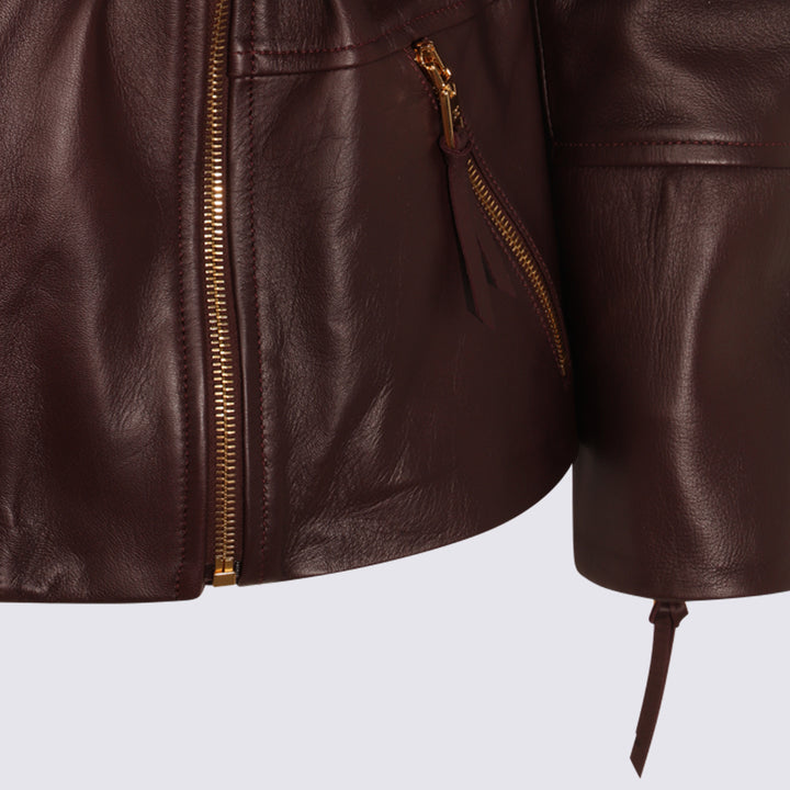 Elisabetta Franchi Jackets - MERLOT | a30493d9b9369ff6d7dca7c448882ff01db50db9