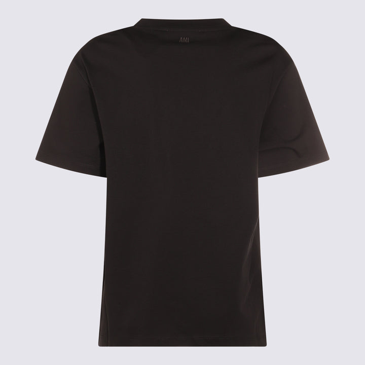 Ami Paris T-shirts and Polos - Blacks and greys | bd90b7a56e15152eb84d36b4a7591dbc18e2513b