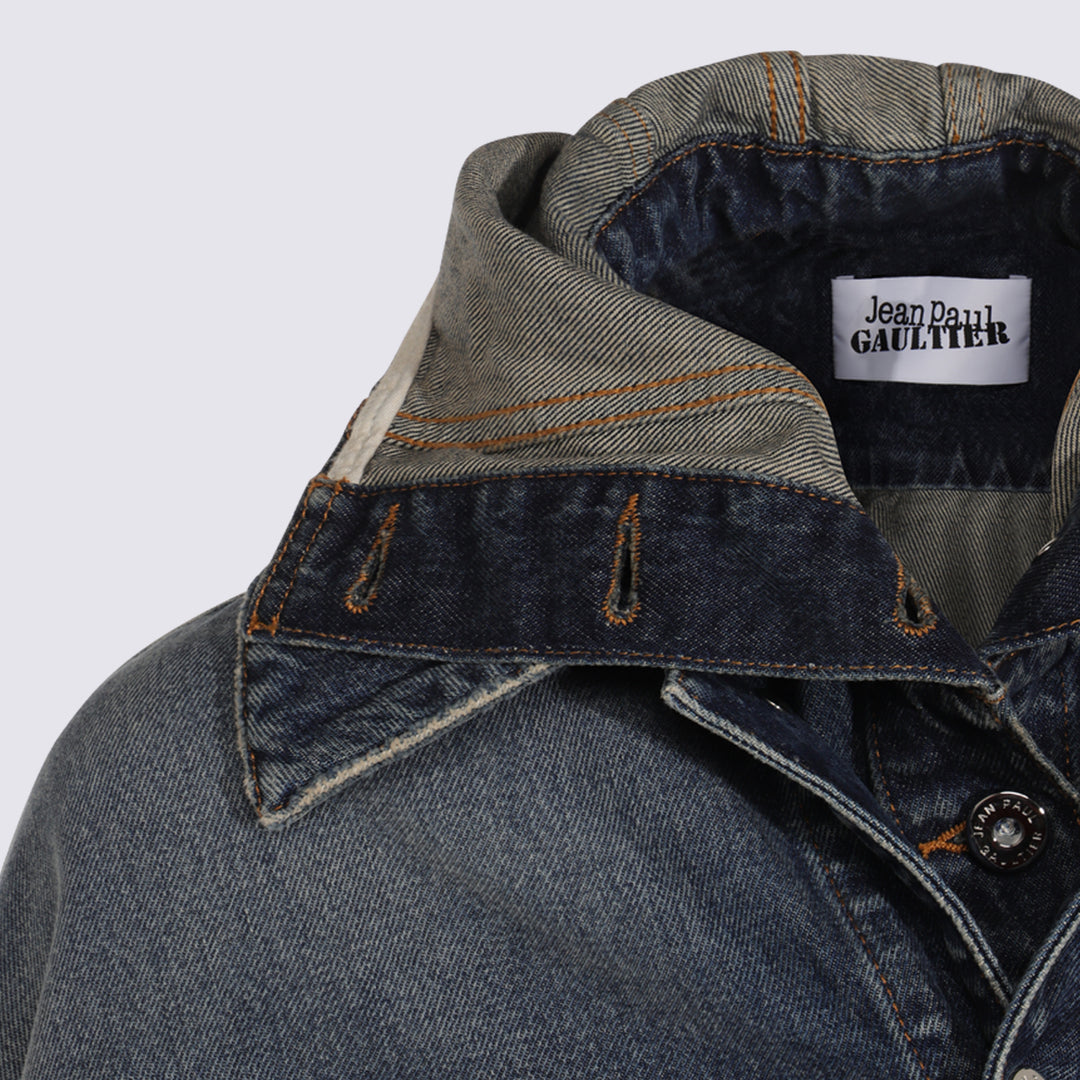 Jean Paul Gaultier Jackets - VINTAGE BLUE | 2f776b74749f28b8ee8f3ee270ff85af08d7798a