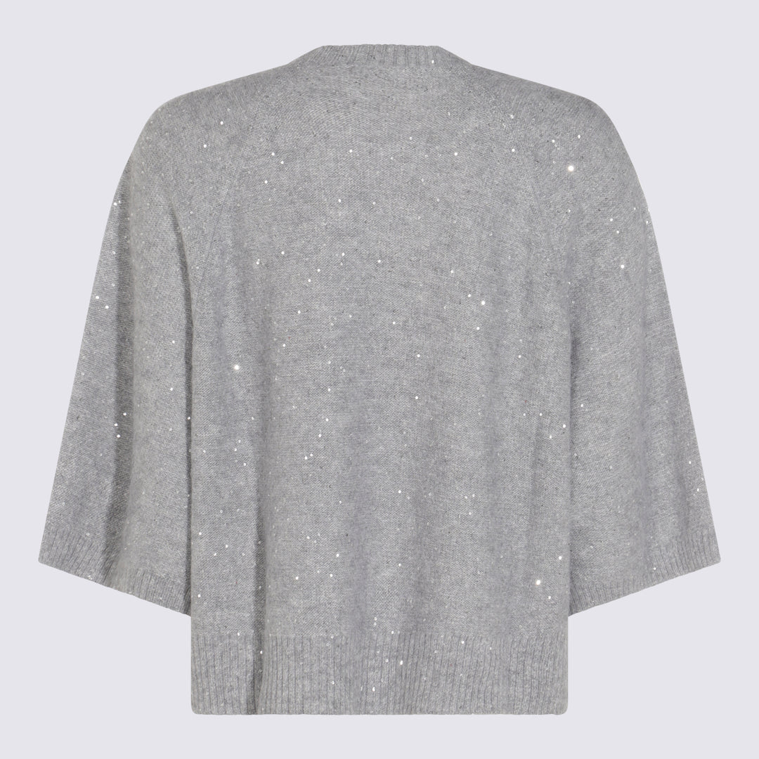 Fabiana Filippi Sweaters - Metallici e grigi | 46a9a1e7e38fb836161e79e15d4890dbe5eeebd6