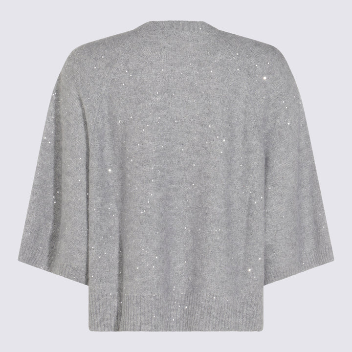 Fabiana Filippi Sweaters - Metallici e grigi | 46a9a1e7e38fb836161e79e15d4890dbe5eeebd6