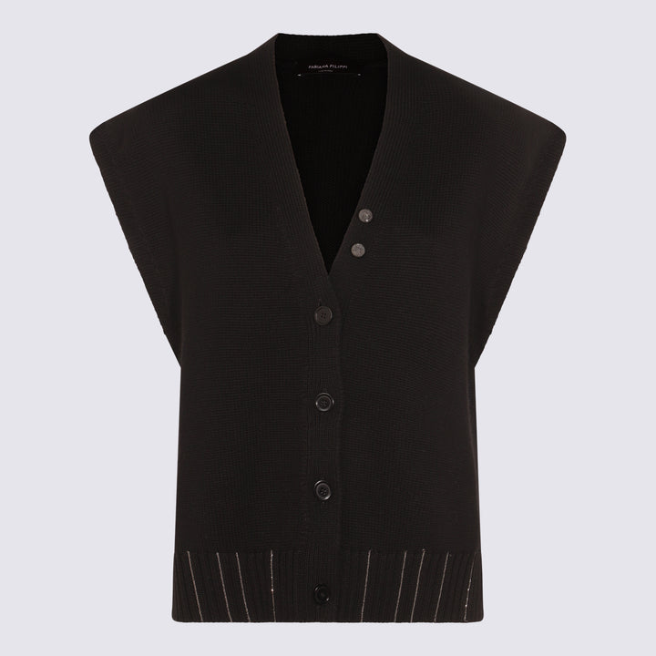 Fabiana Filippi Sweaters - Blacks and greys | 6965558a3b1203b36e4d452e98a23a33226c576e