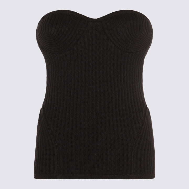 Jean Paul Gaultier Top - Blacks and greys | 642f7af66f12f2b1e7feaf3198142393f54c68f2