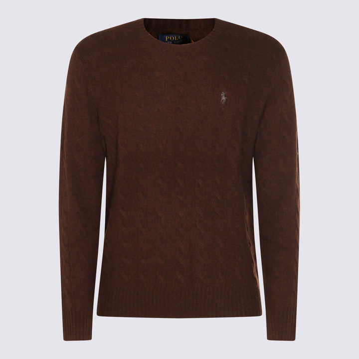 Polo Ralph Lauren Sweaters - CACAO BROWN HEATHER | b80a0a7f7e59ff6d7a47d009f672eec803bdb323