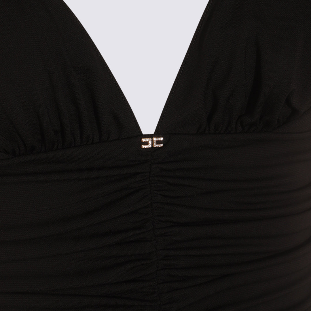 Elisabetta Franchi Dresses - Blacks and greys | 68cb616b59330adb1ff5c0e5c51d3becb63ae6ea