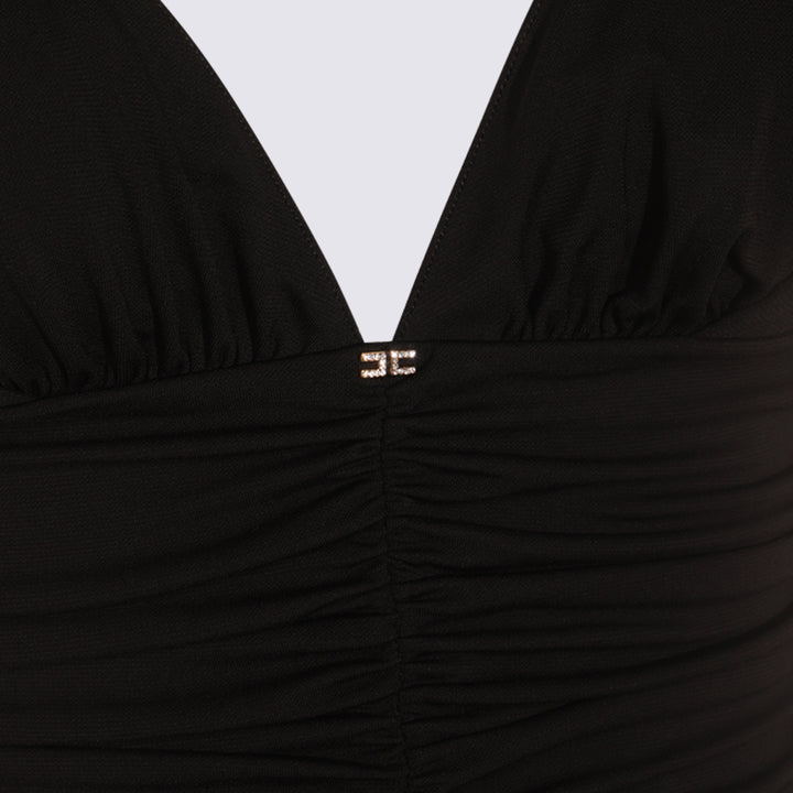 Elisabetta Franchi Dresses - Blacks and greys | 68cb616b59330adb1ff5c0e5c51d3becb63ae6ea