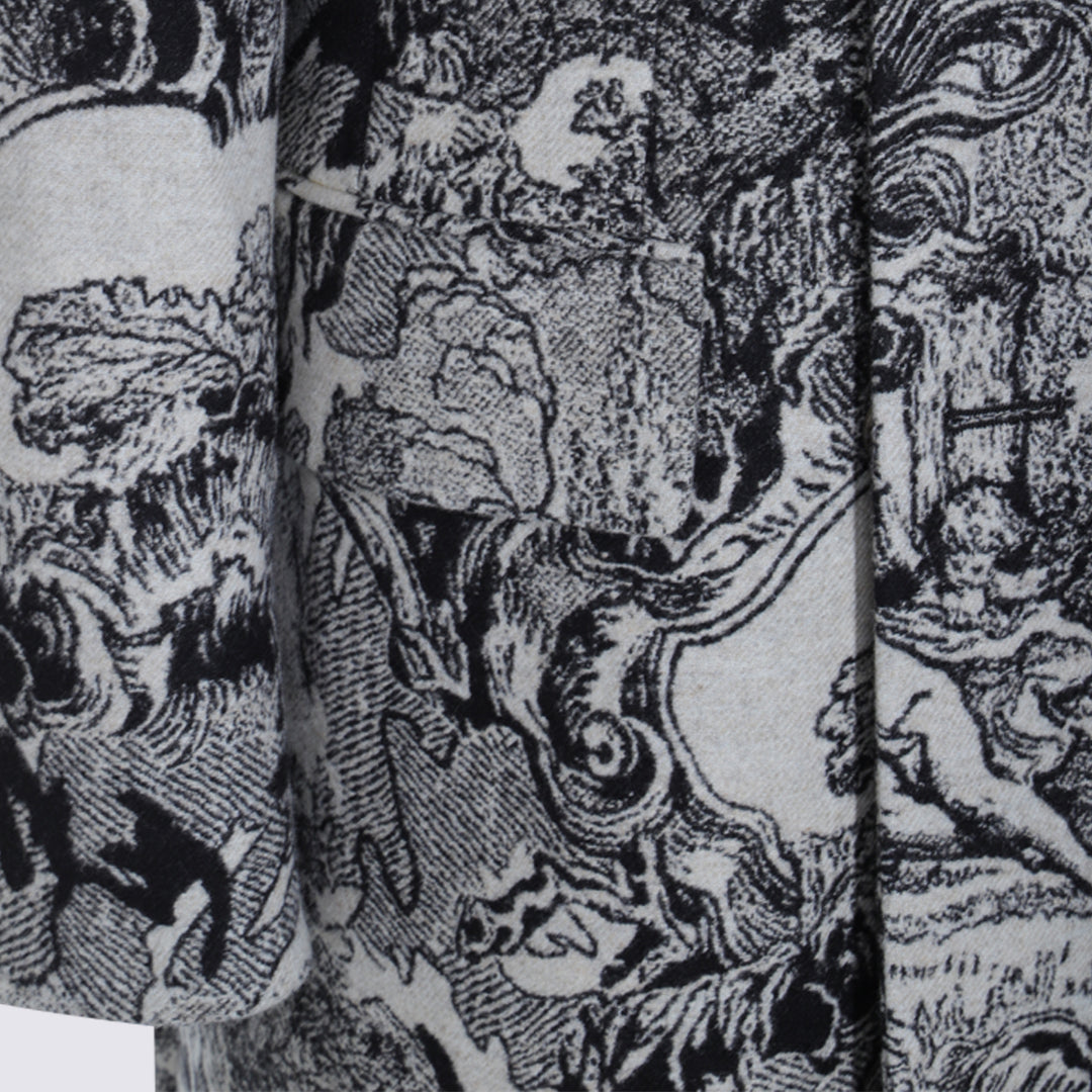 Vivienne Westwood Coats - CREAM/BLACK | 272fc2ea8a798594171c08af4ff015f3e05e2811