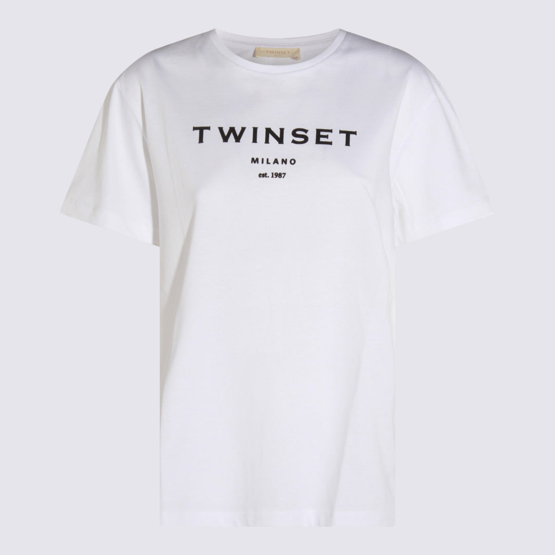 Twin-Set T-shirts and Polos - Light and natural | 169291c5684c309621c025a11cf54d156cb897b4