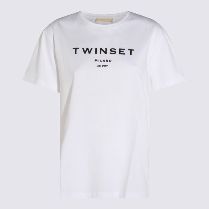 Twin-Set T-shirts and Polos - Light and natural | 169291c5684c309621c025a11cf54d156cb897b4