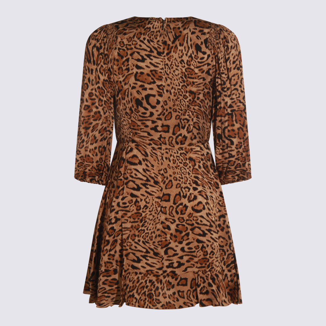 Twin-Set Dresses - ST.ANIMALIER COFFEE/LAND | 5f102699f891ecf65475073d2ed372d213968d89