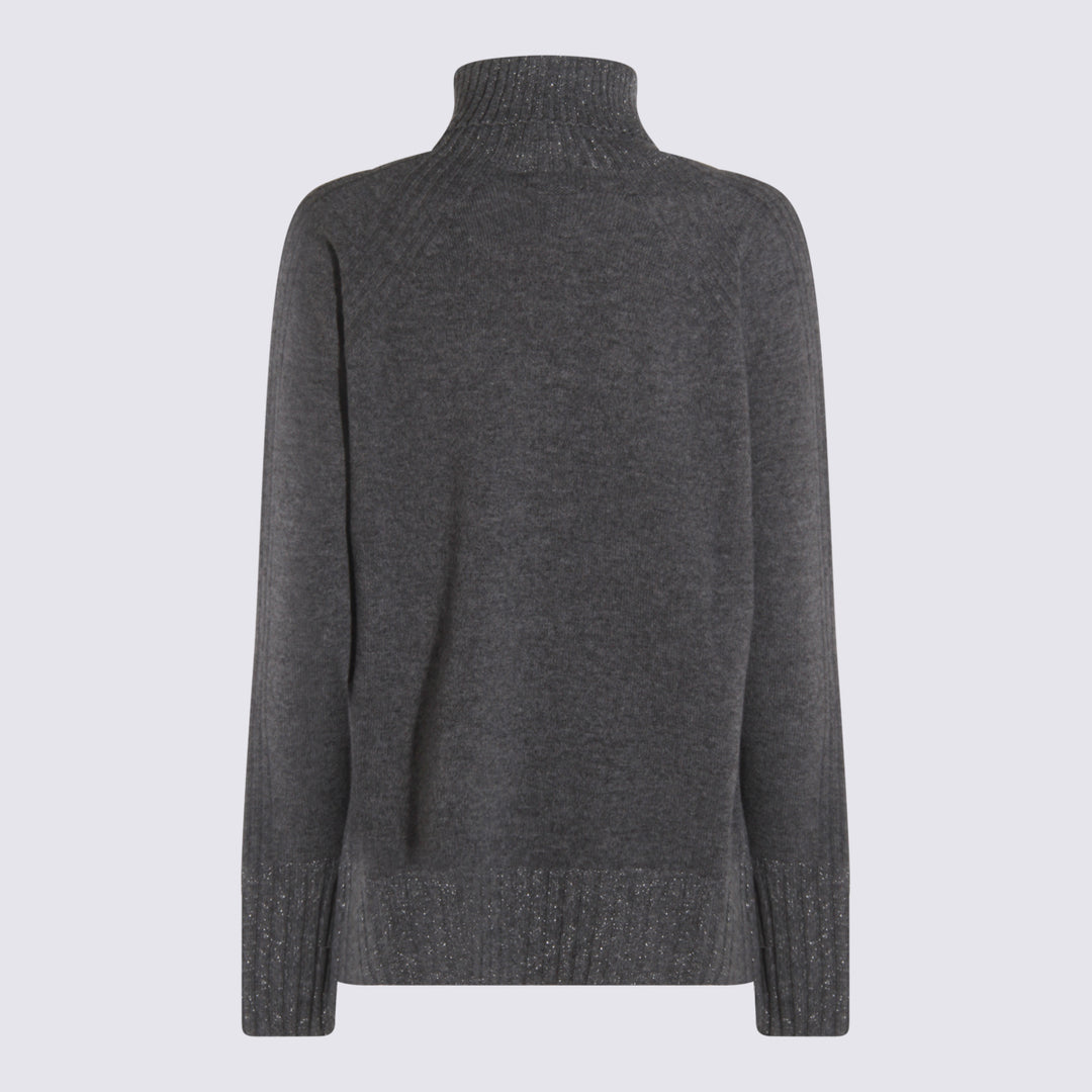 Twin-Set Sweaters - MEDIUM MEL. GREY/ARGENTO LUREX | 48b791ddad51e12956004df82c02bb1df0b77d22