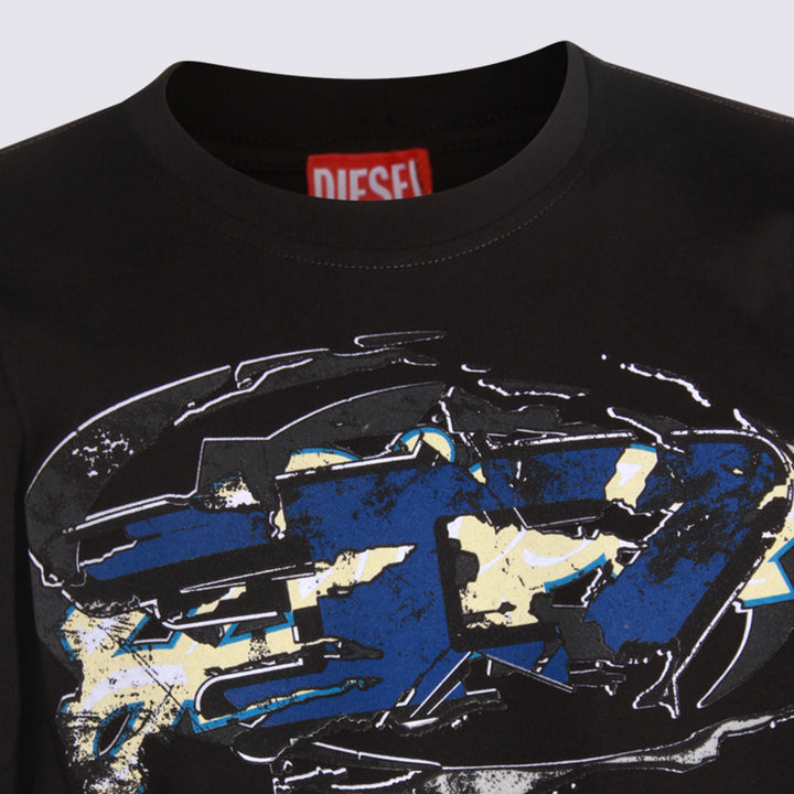 Diesel T-shirts and Polos - Blacks and greys | 5ab36072d115d2e85e32ad5860002145a47d7c9f