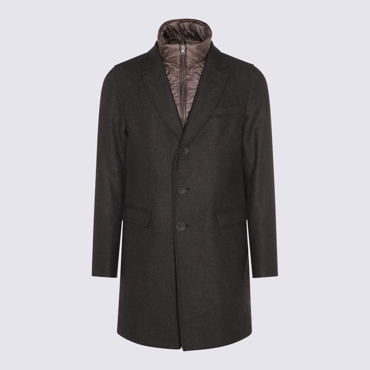 Herno Coats - Blacks and greys | 7074b04d507f7f91776d58997c796ef993acbdbe