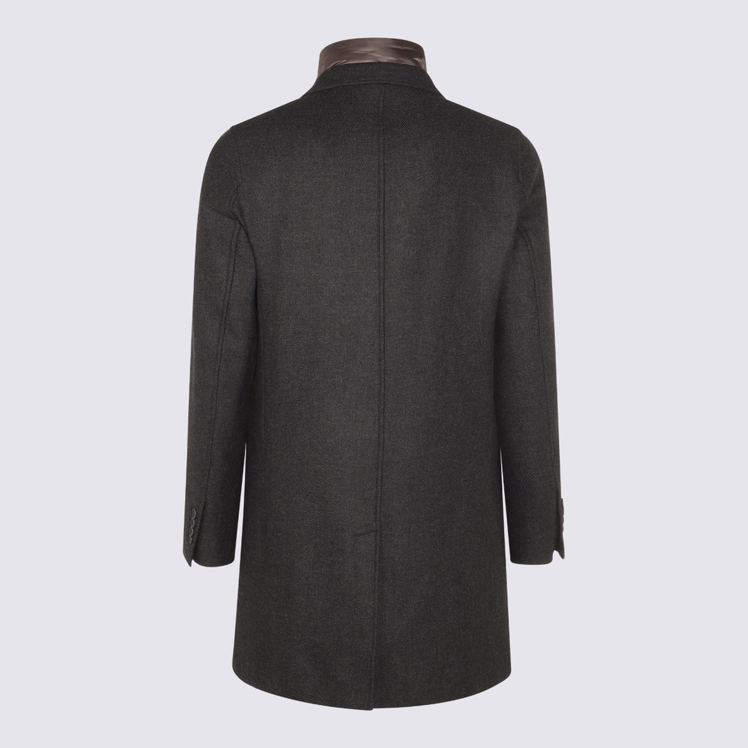 Herno Coats - Blacks and greys | 09e3742efe51fee4ebe75f031e353299aa46d283