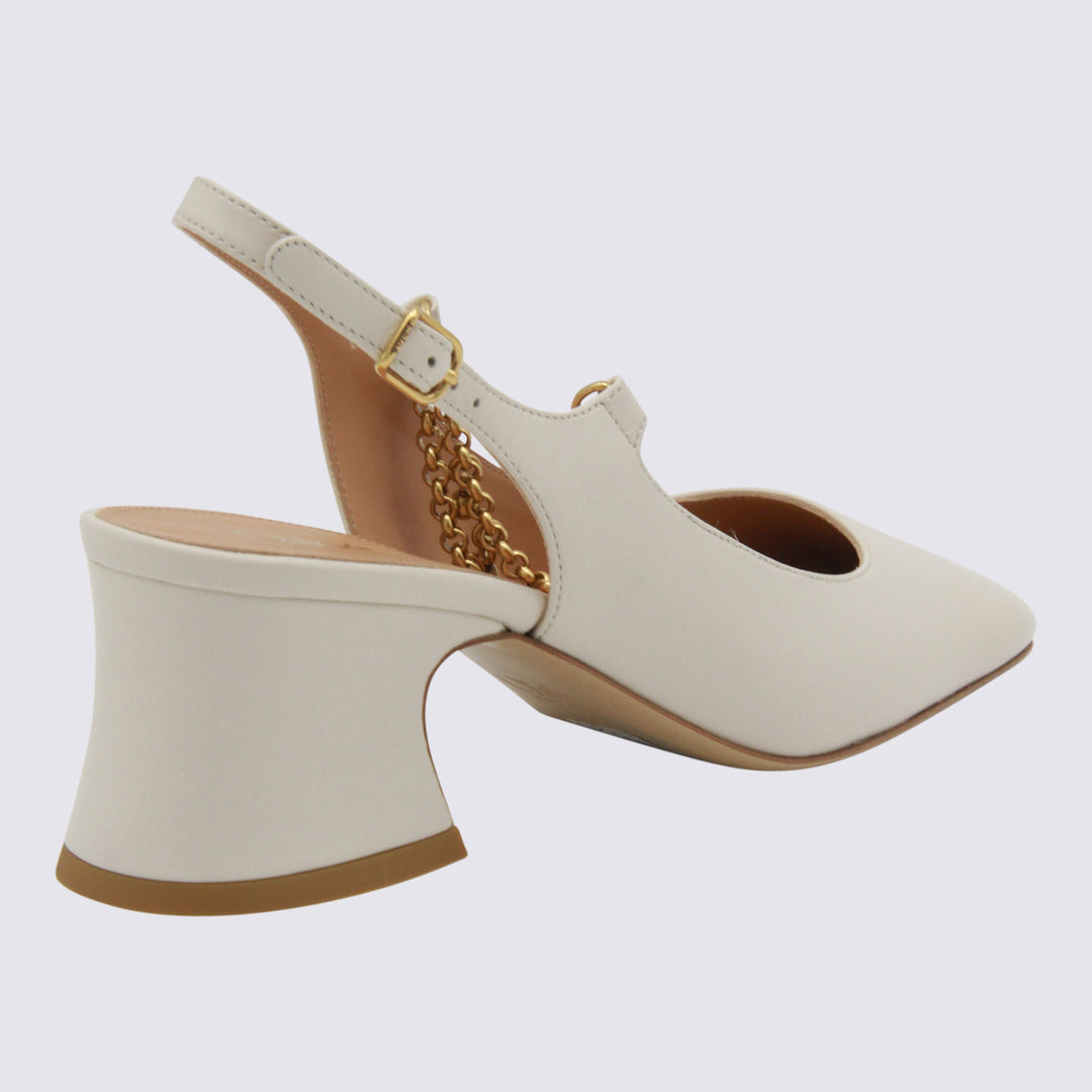 Chloè With Heel - EGGSHELL | dbf1d3f8fcee05e52efda38321af1e617cbe9d8e