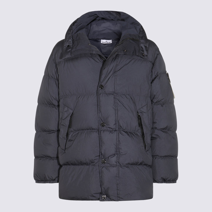 Stone Island Coats - Blue and green | ead6de7b200acbf5082e40568ca15678083d79d5