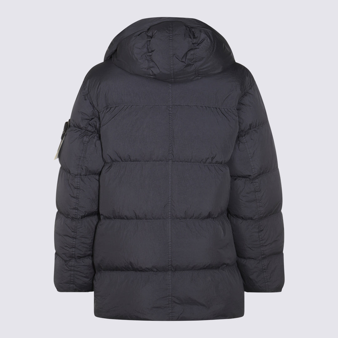 Stone Island Coats - Blue and green | ff442f651b9b06b29ee6724cea05897a36c66d08