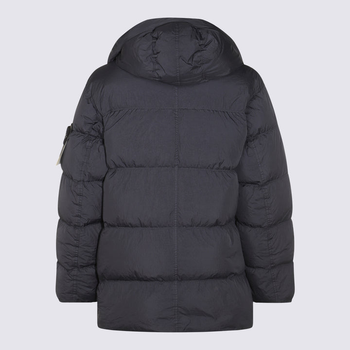 Stone Island Coats - Blue and green | ff442f651b9b06b29ee6724cea05897a36c66d08