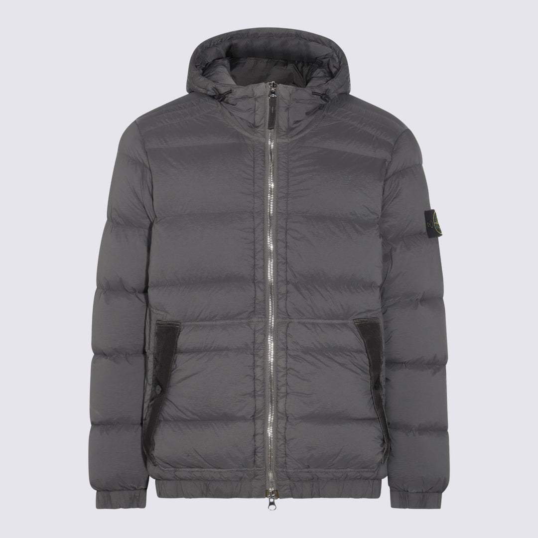 Stone Island Coats - LEAD GREY | ebc43c750ed573cf05195de8527296d043729f90