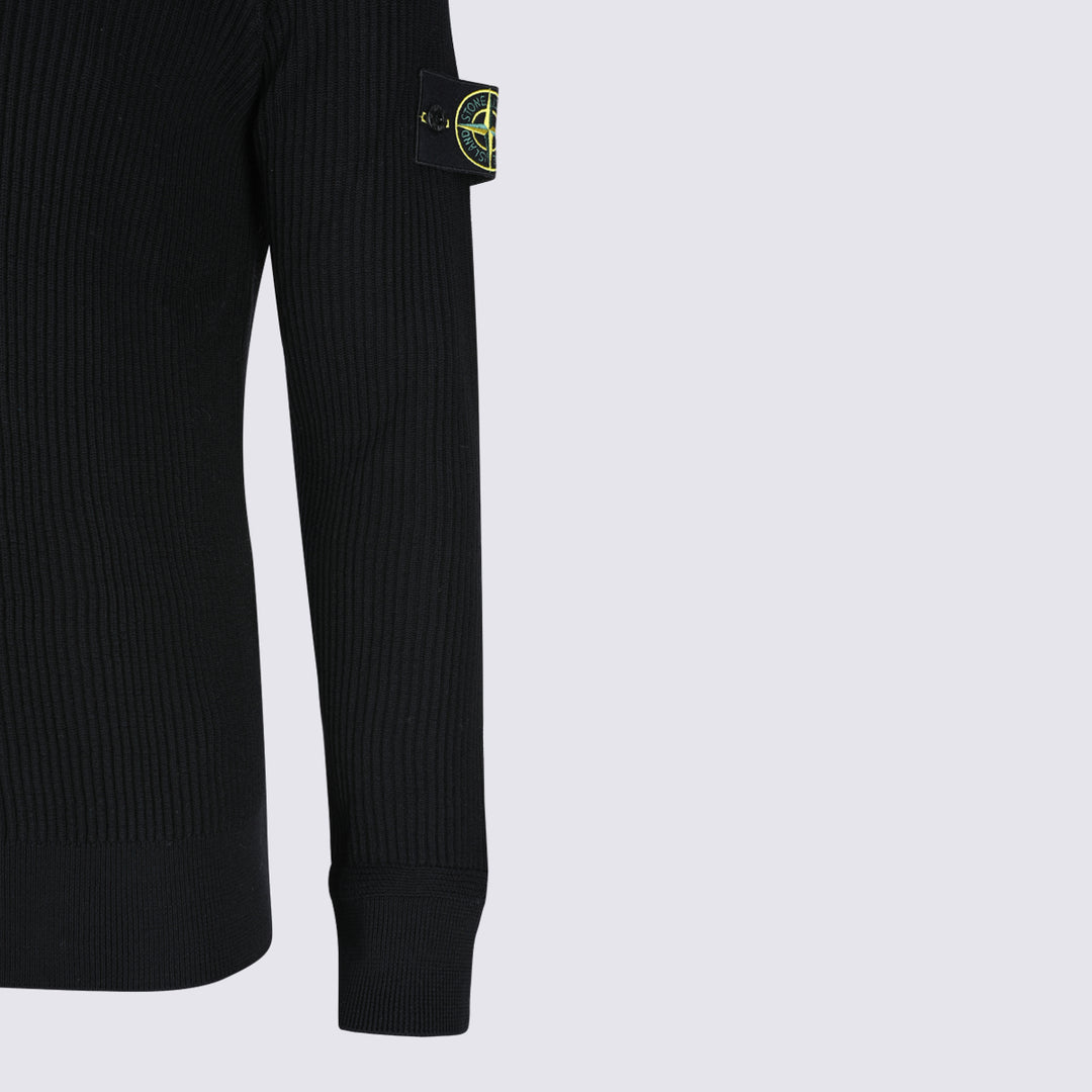Stone Island Sweaters - Blacks and greys | 8a8777fec3f48919ee8f2480e650548dea4a8c99