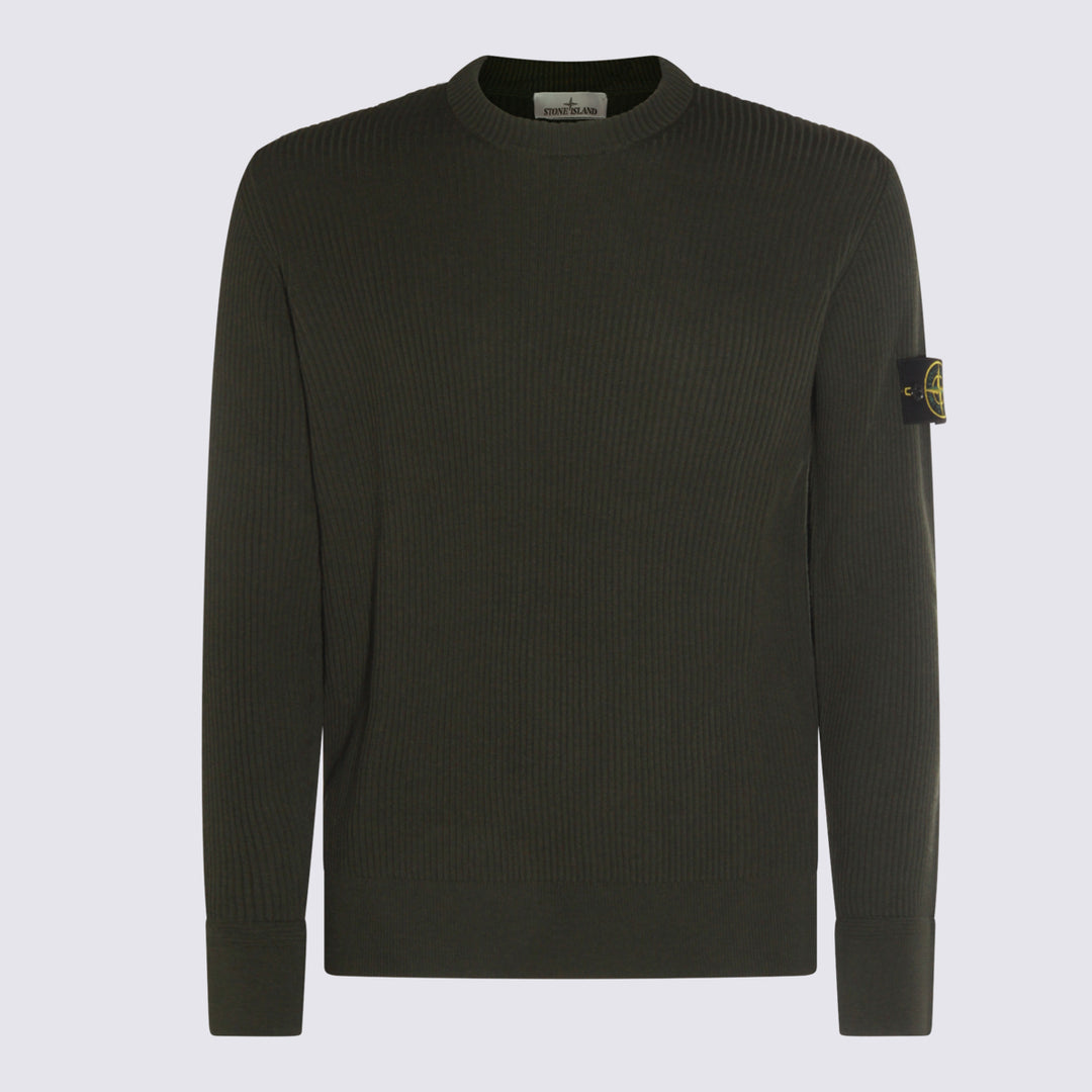 Stone Island Sweaters - MILITARY GREEN | 818c53547d294865a6e38ecaf7ee2f2f5723546e
