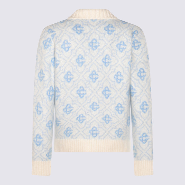 Casablanca Sweaters - IVORY SKY | b7f3df5fc9b28b59a85214eee08f38e0403106ab