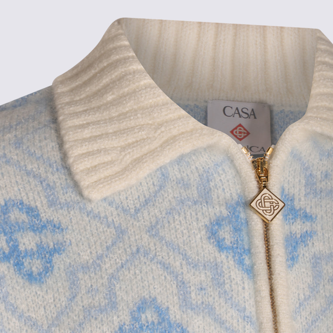 Casablanca Sweaters - IVORY SKY | c6c4ec406cd28e55549af8f3fc24c2d726d3ddd0