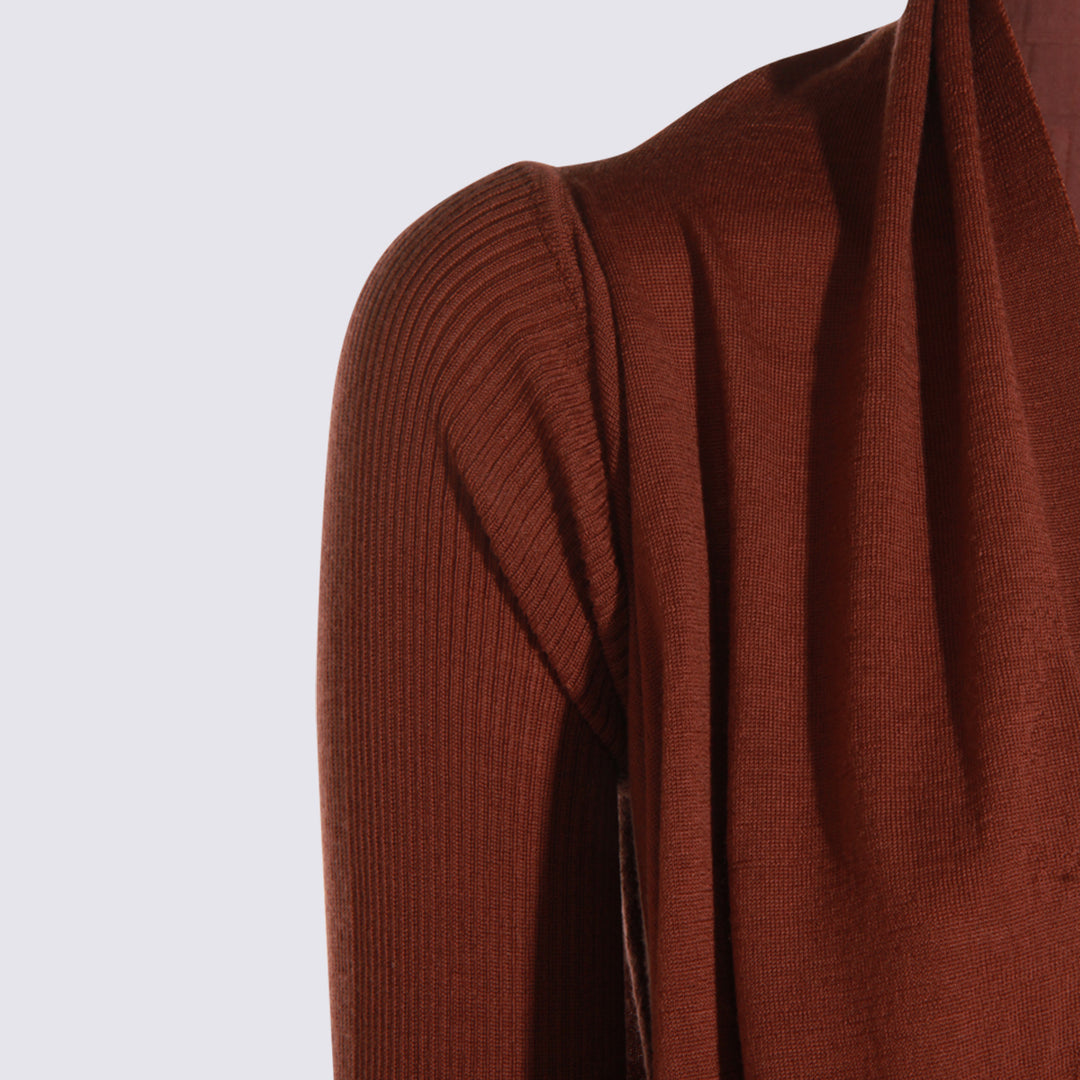 Rick Owens Sweaters - ROSE WOOD | 1dfef89fcbfebdae19e1c4ed74be01fd7047c034