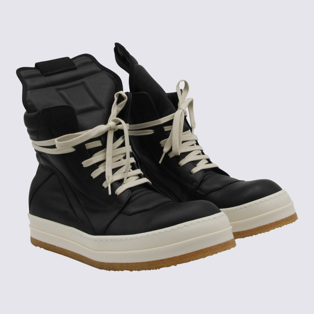 Rick Owens Sneakers - BLACK-MILK | cff687ec190fec7a7788293f85ab026d35f2275f