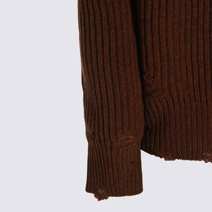 Mm6 Maison Margiela Sweaters - Brown | 4cf1254f8c5bb6f2755780efb10ed447fbb0ca00