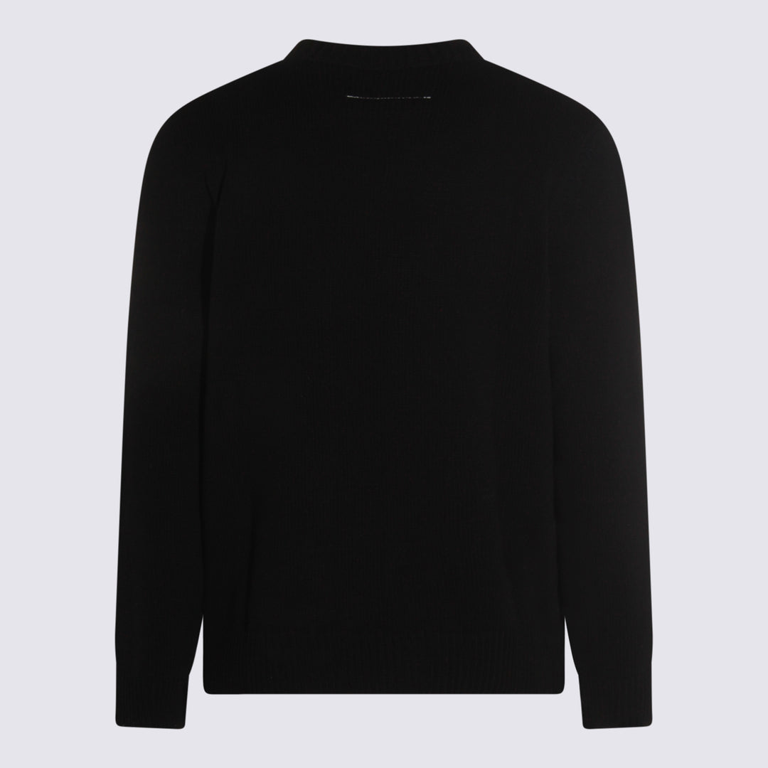 Mm6 Maison Margiela Sweaters - Blacks and greys | 6082cbeeaac8ba99cf5674cd0e6bfb53352e4371