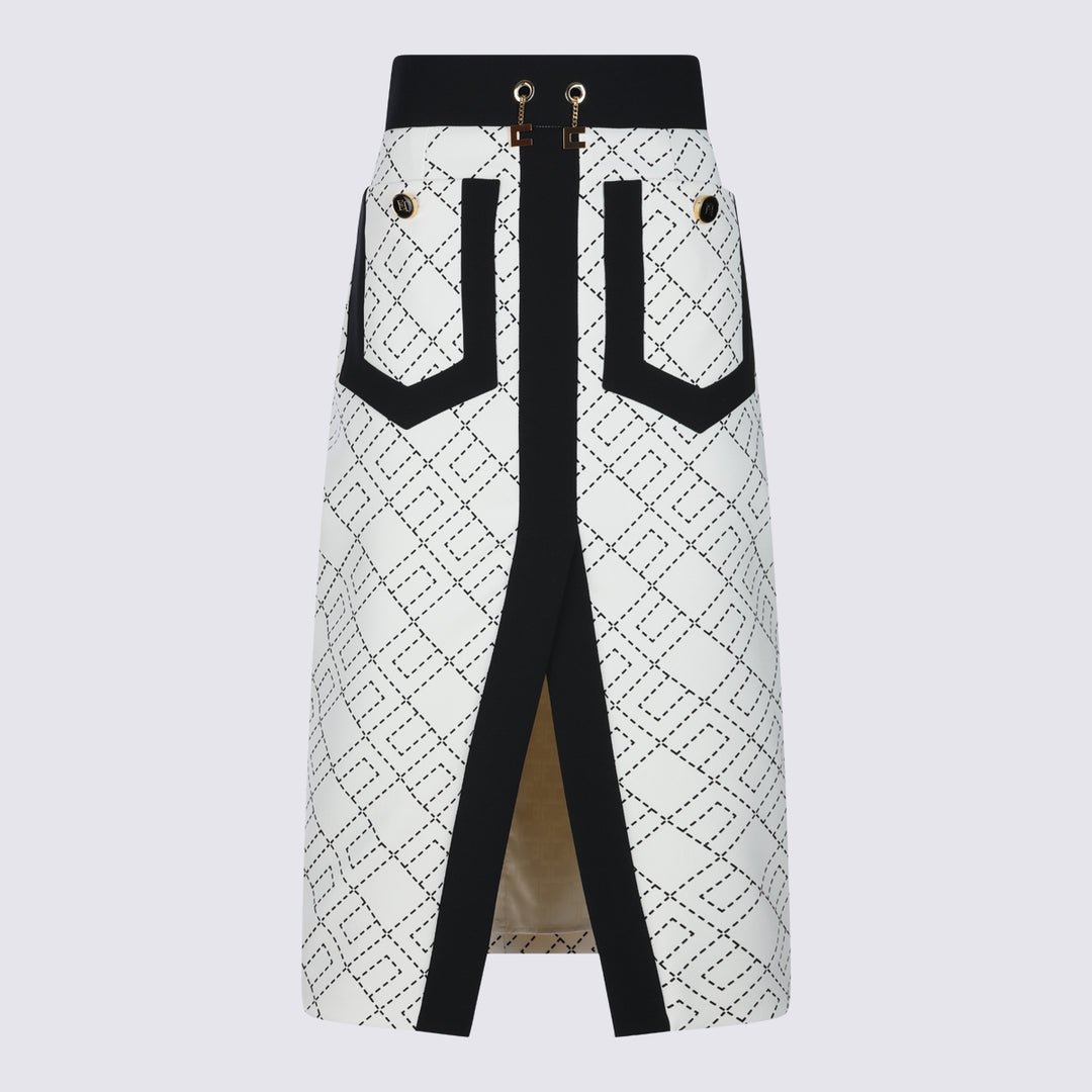 Elisabetta Franchi Skirts - MILK/NERO | 8cce8cd369c5ff37ba6ae471f144e0249cb55298