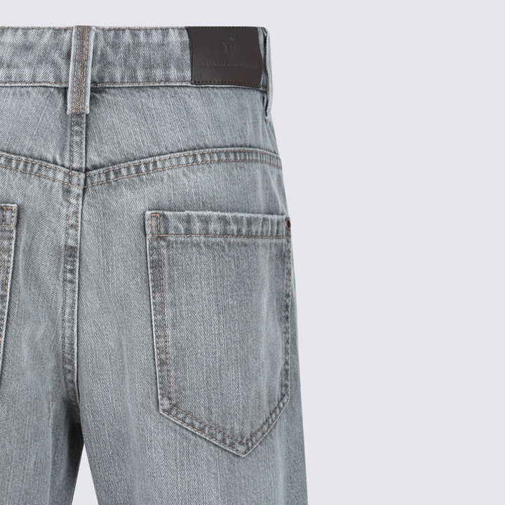 Brunello Cucinelli Jeans - LIGHT GREY DENIM | 7b29f8d1e3e1f53f24710b7697714581e94801a1