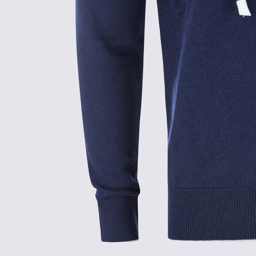 Eleventy Sweaters - Blue and green | 75e29bbcf9e1a15c29ab42377fad83c742ebe226