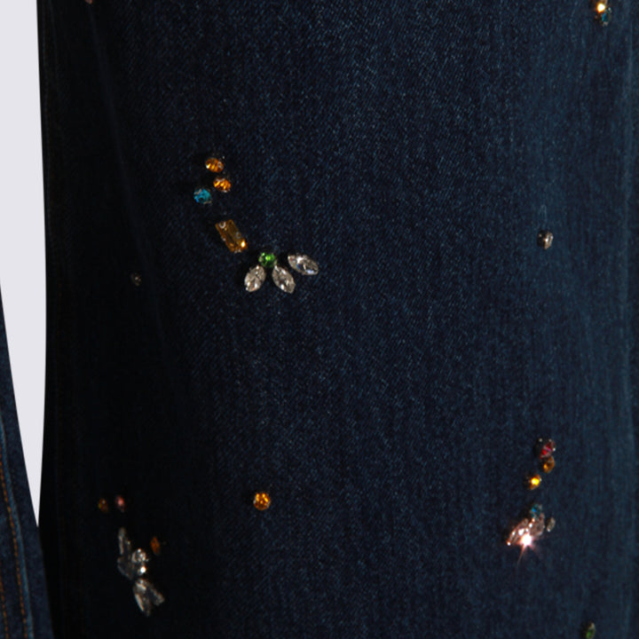 Self-Portrait Jeans - Blue and green | 743d14b3865bd314a91e6ba688f6afc6dc1f80f5