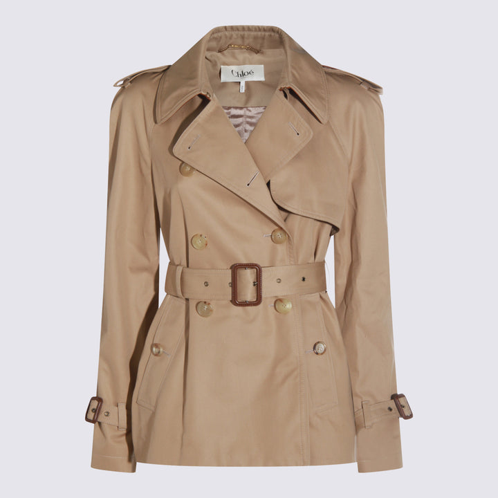 Chloè Jackets - WORN BROWN | b744908d76555b145632a510a219d42ba9a9853d
