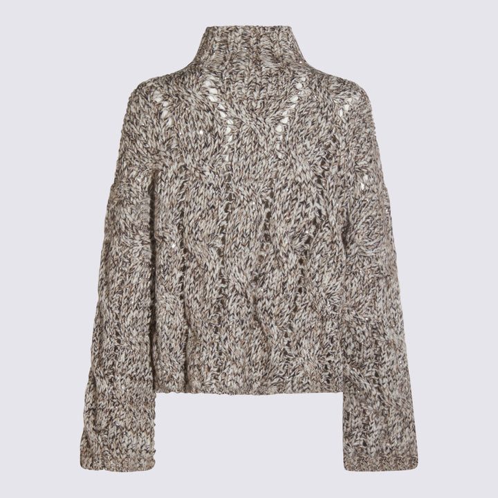 Brunello Cucinelli Sweaters - PANAMA/MARRONE | 919224d775a295be5ec62e481e41c14b6feb137d