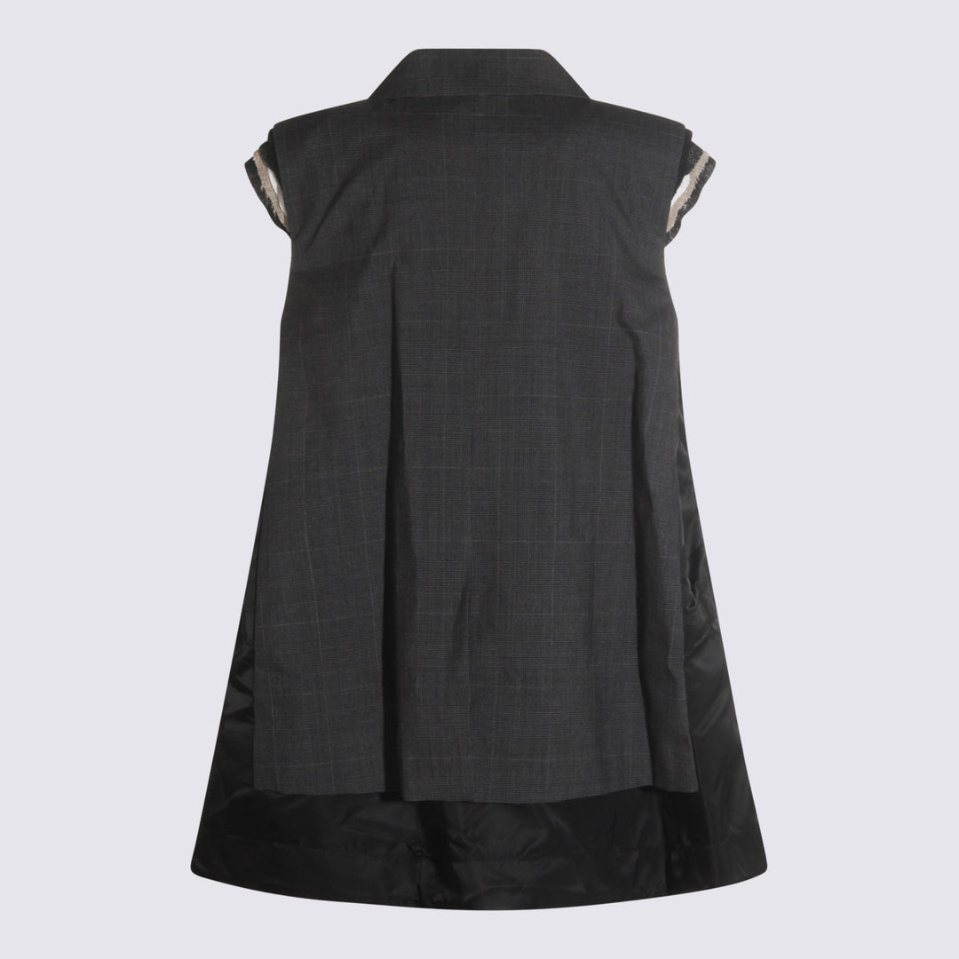 Sacai Jackets - Gray | 794804f90cc868565b91de1481dff6cd6db4e207