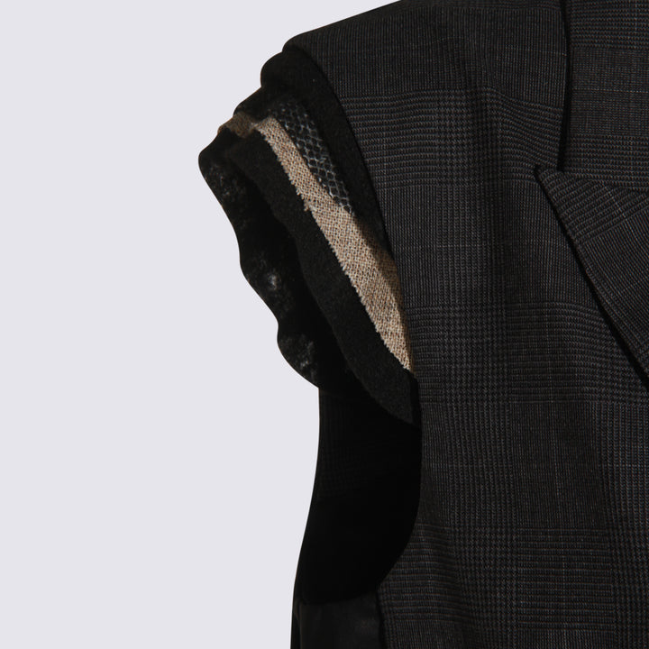 Sacai Jackets - Gray | 4d22ff7151ae59666a4c9ff7f825b22e84c16c68