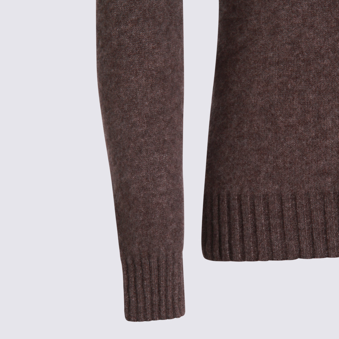 Piacenza Cashmere Sweaters - Brown | c60d1547a9b465e32294b69f8997d8ee92f31cc3
