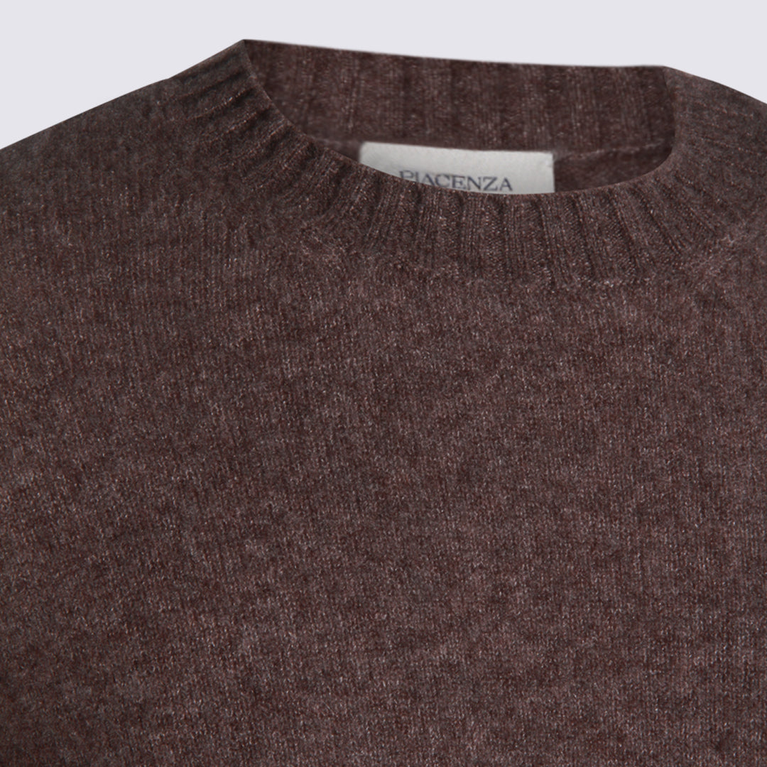 Piacenza Cashmere Sweaters - Brown | 612bcdd9fddec8474312ab08874ee04f82b5dadf