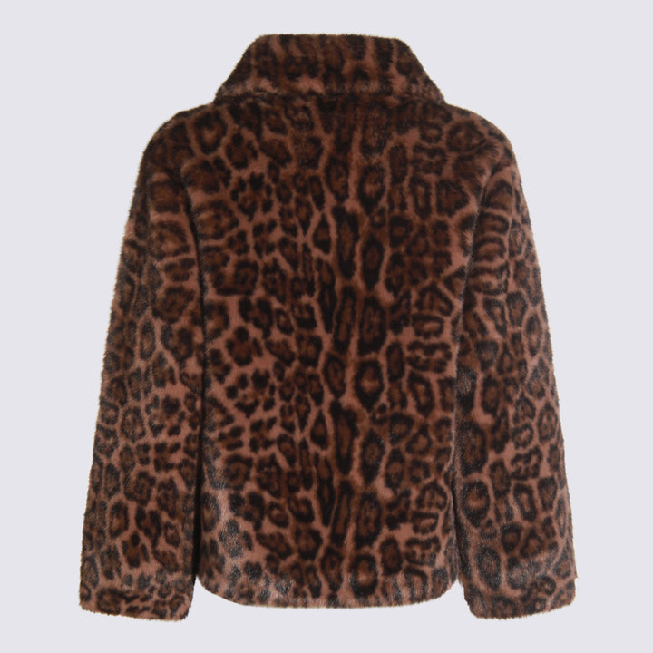 Lou Andrea Coats - Brown | b8108f9d591c885302034d93dde1b3d799db9760